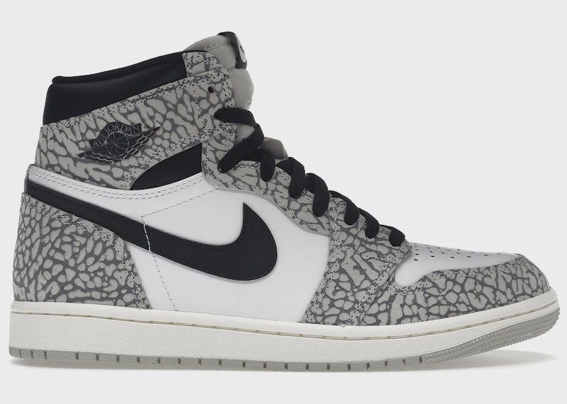 Jordan 1 Retro High OG White Cement • Pre-Owned