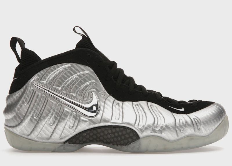 Nike Air Foamposite Pro Silver Surfer • Pre-Owned