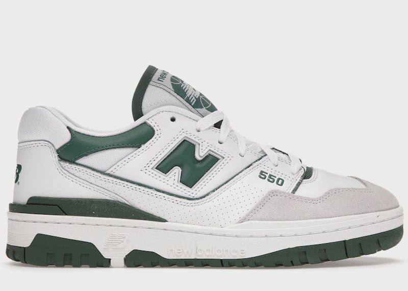 New Balance 550 White Green • New