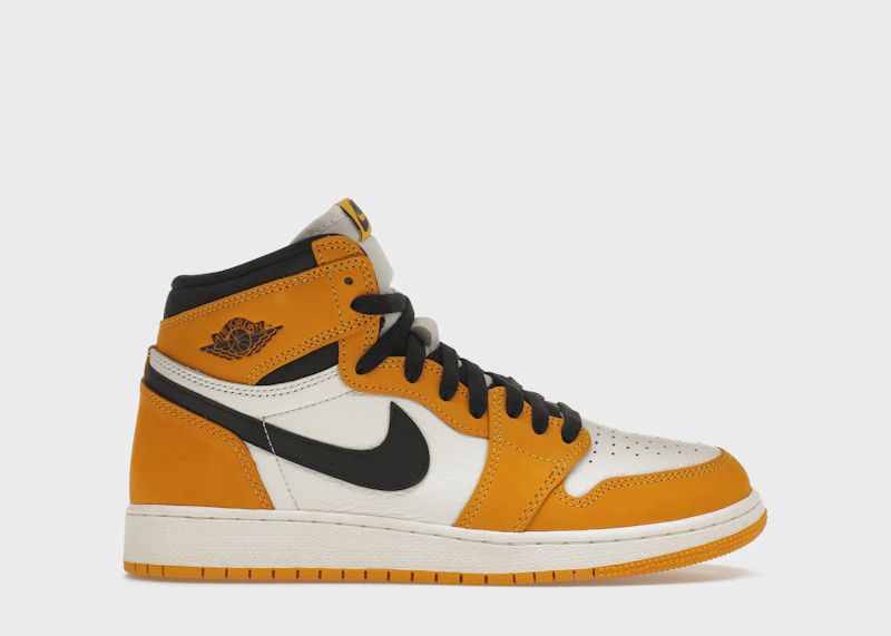 Jordan 1 Retro High Og Yellow Ochre • New