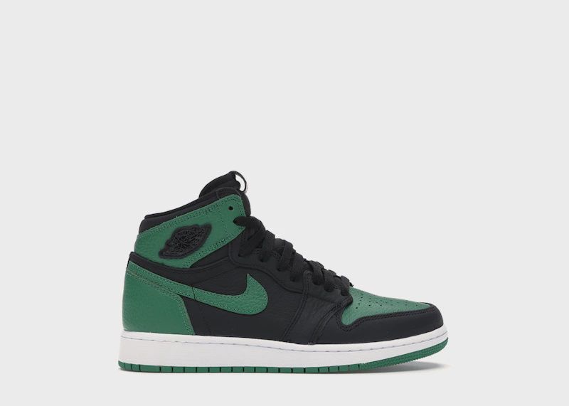 Jordan 1 Retro High Pine Green Black • New