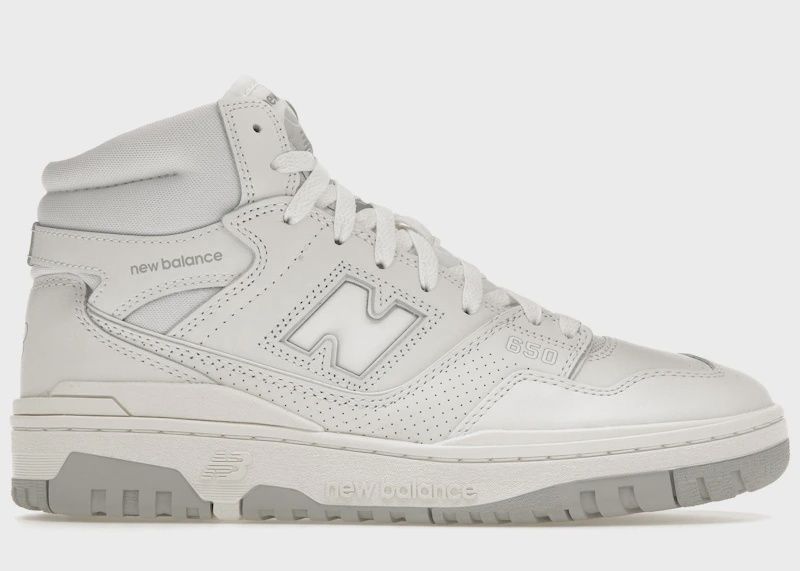New Balance 650R Triple White • New