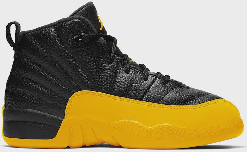 Jordan Retro 12 Black University Gold • Pre-Owned