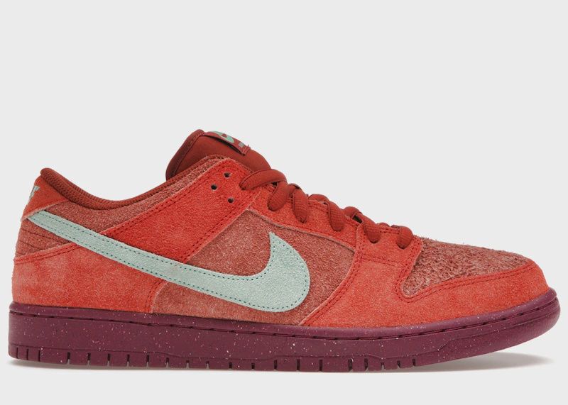 Nike Sb Dunk Low Mystic Red Rosewood • New