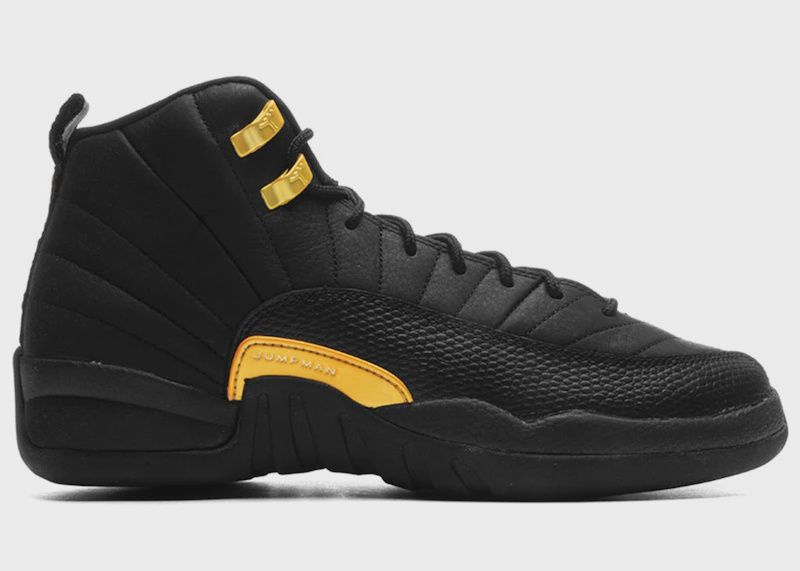 Jordan 12 Retro Black Taxi • New