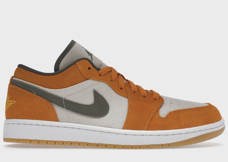 Jordan 1 Low Se Light Curry • New