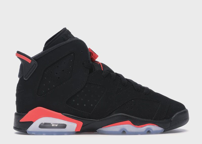 Jordan 6 Retro Black Infrared (2019) (GS) • New