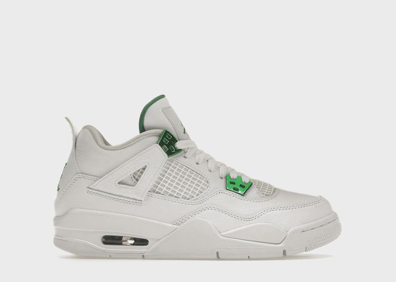 Jordan 4 Retro Metallic Green • New