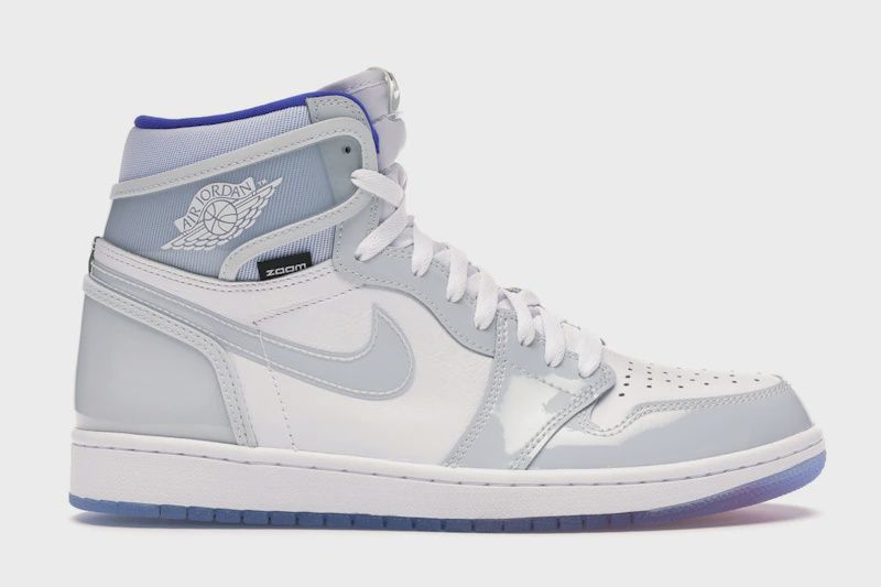 Jordan 1 Retro High Zoom White Racer Blue • Pre-Owned