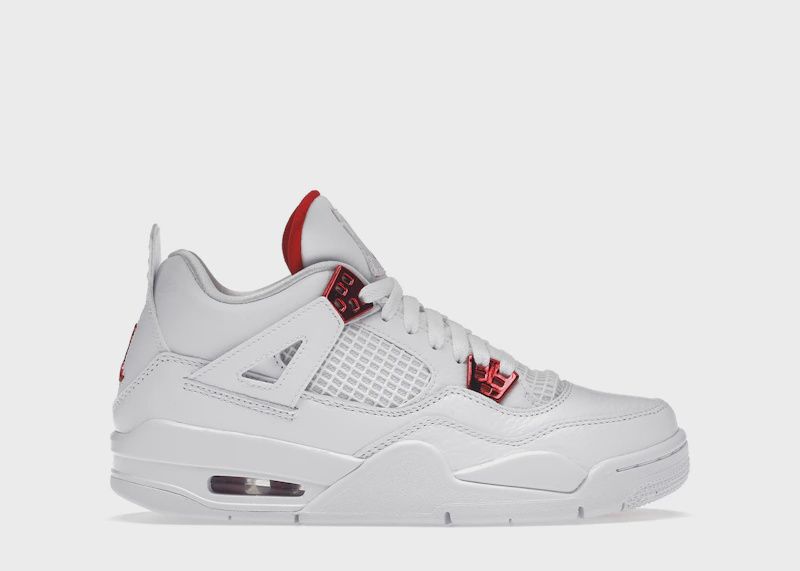 Jordan 4 Retro Metallic Red • New