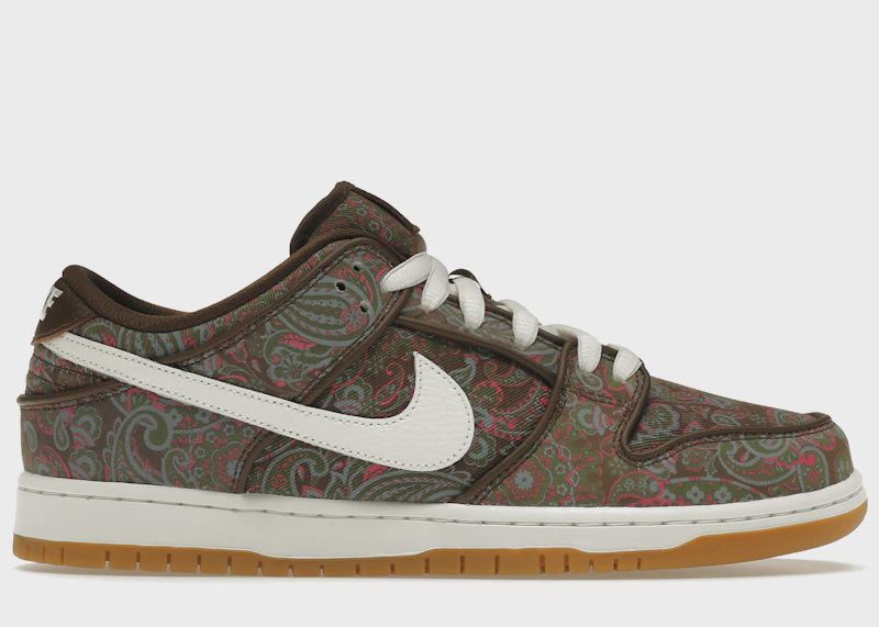 Nike Sb Dunk Low Pro Paisley Brown • New