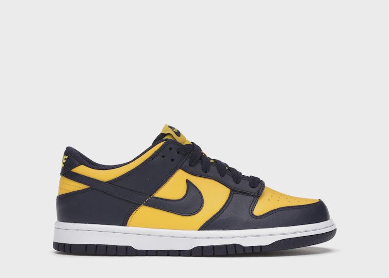 Nike Dunk Low Michigan (2021) (GS) • Pre-Owned