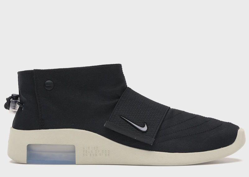 Nike Air Fear Of God Moccasin Black • New