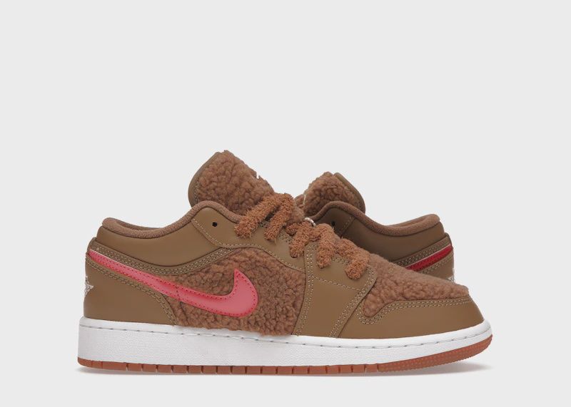 Jordan 1 Low Utility Teddy Bear (GS) • New