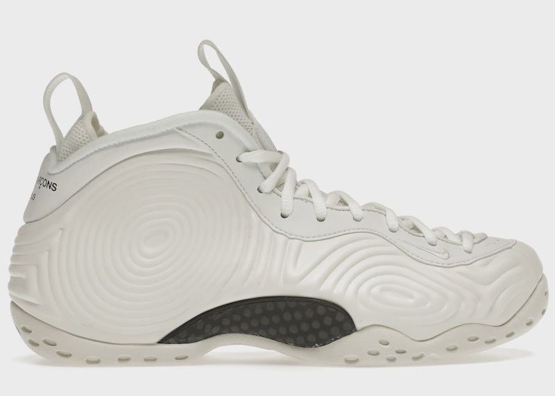 Nike Air Foamposite One Comme Des Garcons Homme Plus White • Pre-Owned