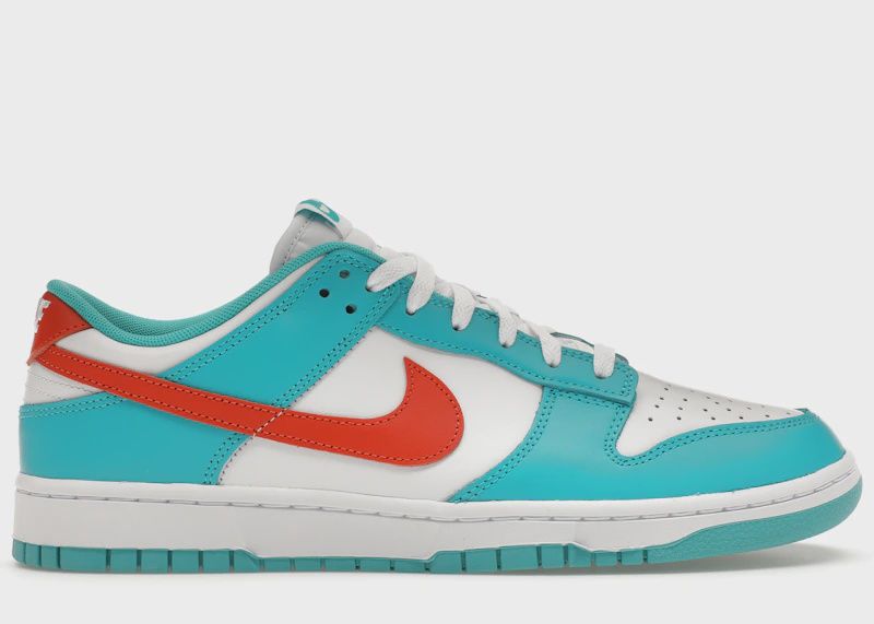 Nike Dunk Low Miami Dolphins • New