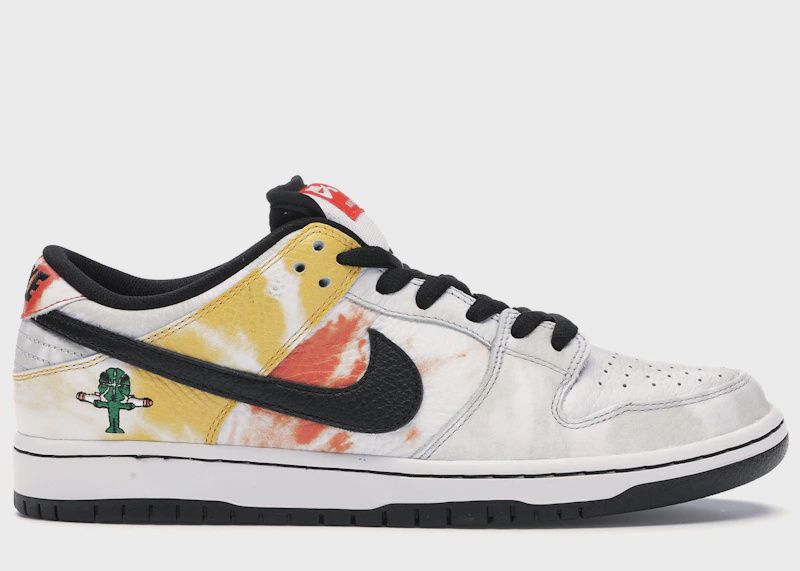 Nike SB Dunk Low Raygun Tie-Dye White • Pre-Owned
