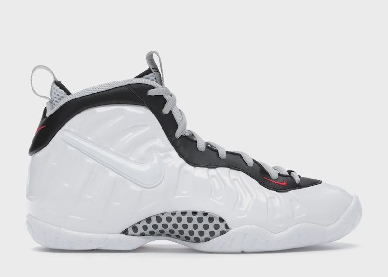 Nike Air Foamposite Pro White Black University Red • New