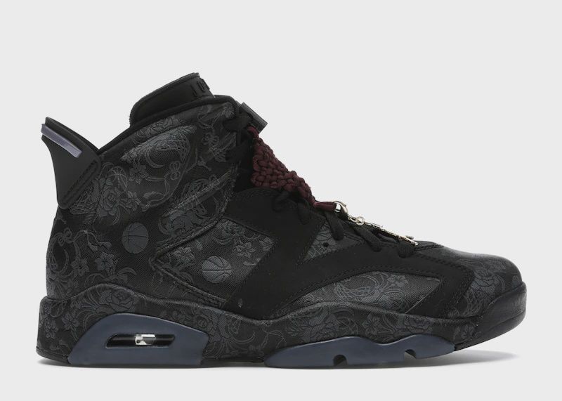 Jordan 6 Retro Singles Day Triple Black (W) • New