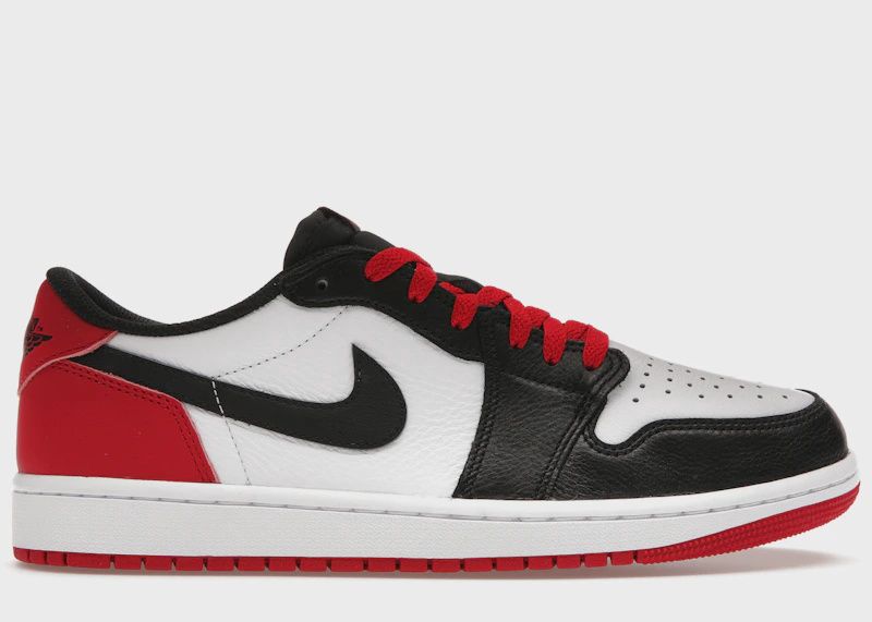 Jordan 1 Retro Low Og Black Toe (2023)  • Pre-Owned