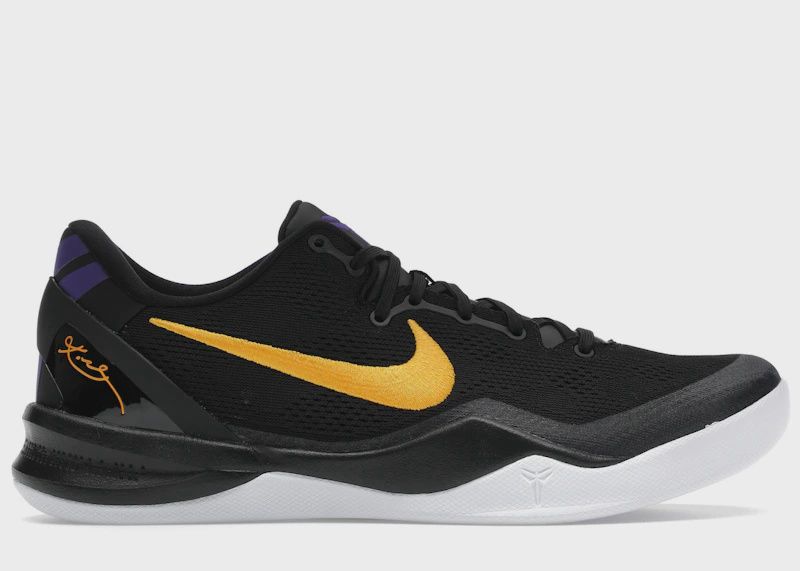 Nike Kobe 8 Protro Lakers Away • Pre-Owned