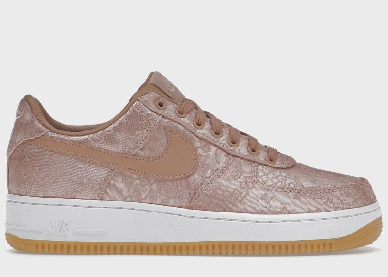 Nike Air Force 1 Low CLOT Rose Gold Silk (Regular Box) • Pre-Owned