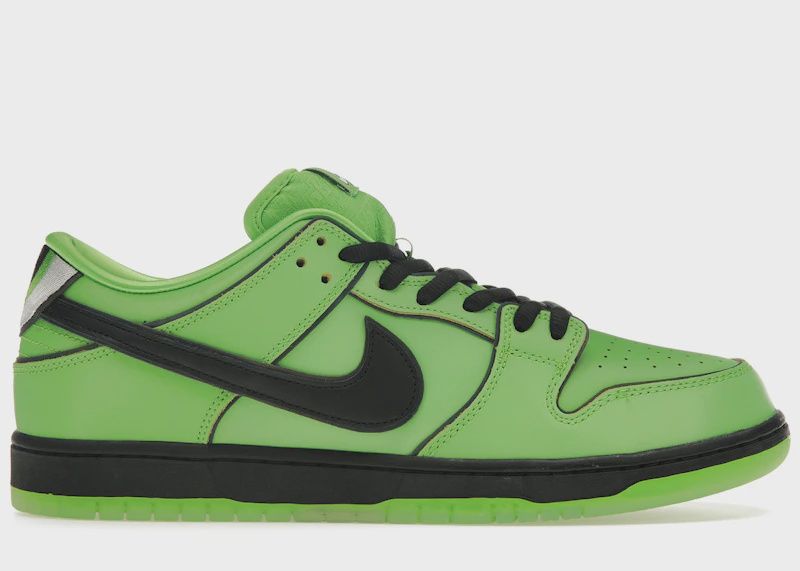 Nike SB Dunk Low The Powerpuff Girls Buttercup • Pre-Owned