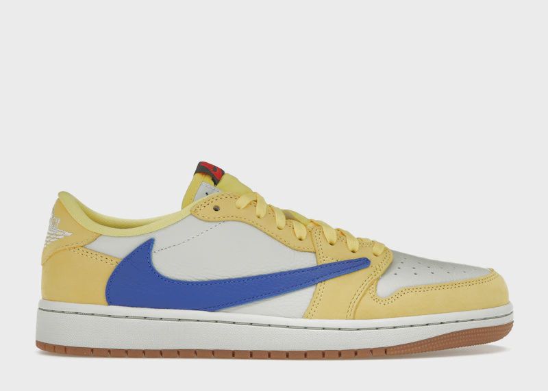 Jordan 1 Retro Low Og Sp Travis Scott Canary (W) • Pre-Owned