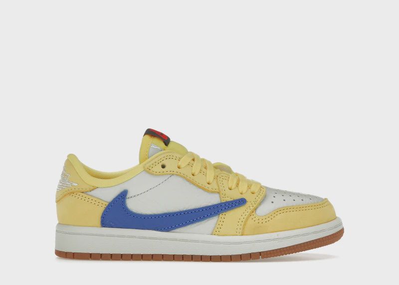Jordan 1 Retro Low Og Sp Travis Scott Canary (PS) • New