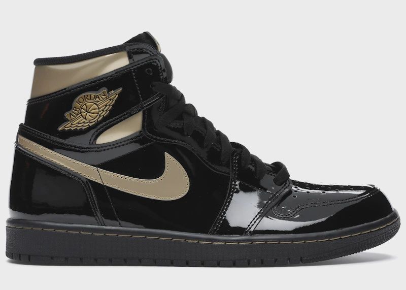 Jordan 1 Retro High Black Metallic Gold (2020) • Pre-Owned