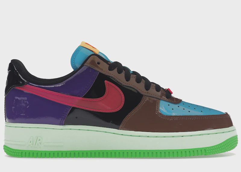 Nike Air Force 1 Low SP Undefeated Multi-Patent Pink Prime • Pre-Owned