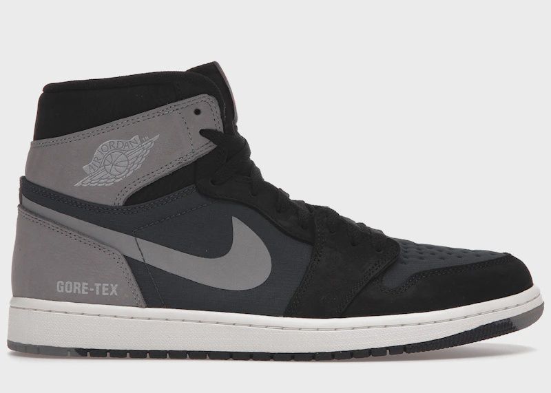 Jordan 1 Retro High Element Gore-Tex Black Particle Grey • New