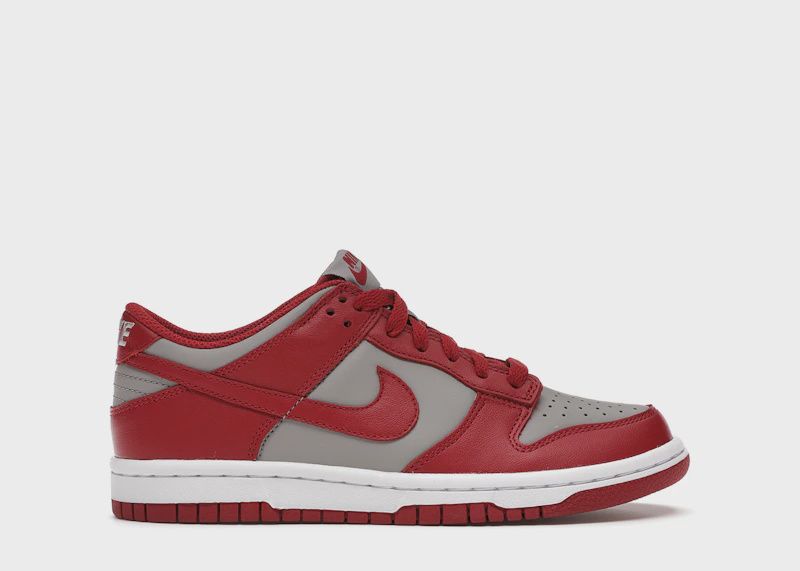Nike Dunk Low Retro Medium Grey Varsity Red Unlv (2021) • New
