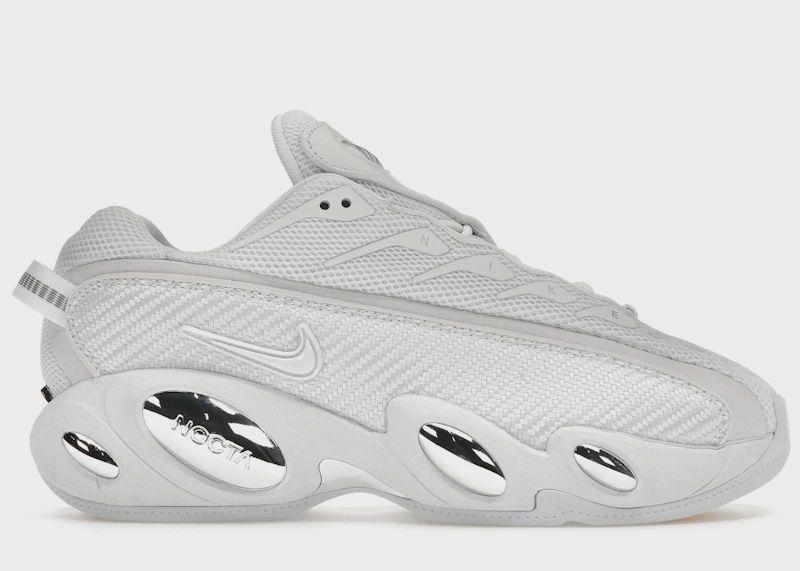 Nike NOCTA Glide Drake White Chrome • New