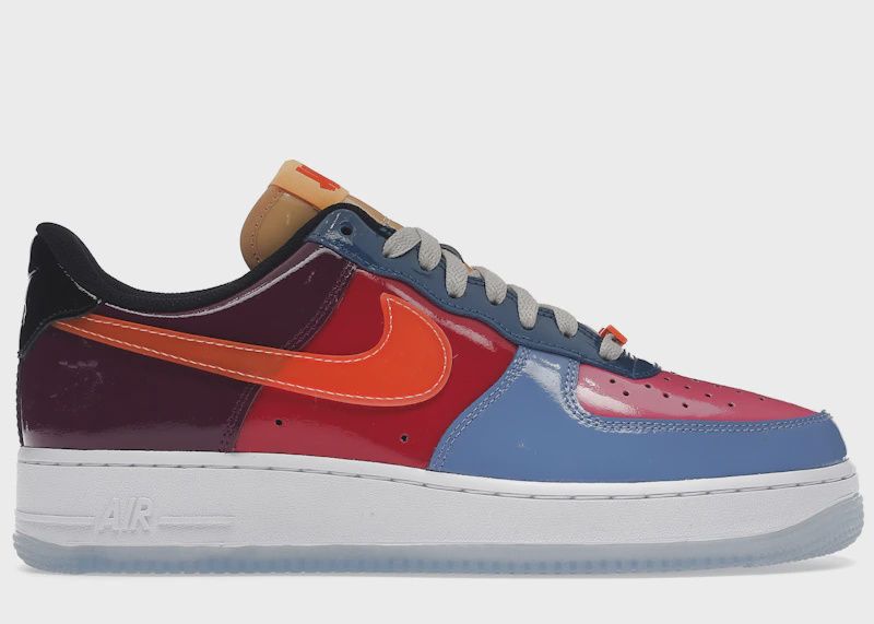 Nike Air Force 1 Low SP Undefeated Multi-Patent Total Orange • New