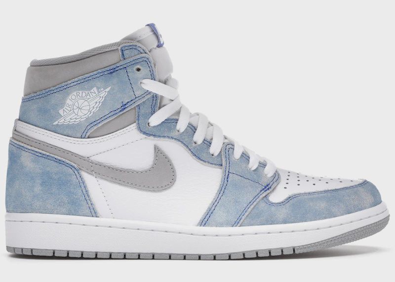 Jordan 1 Retro High Hyper Royal Smoke Grey • New