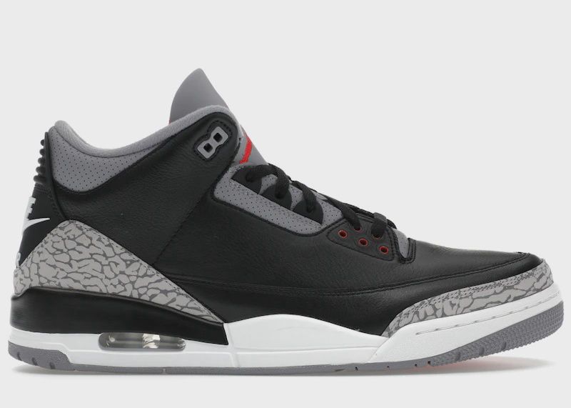 Jordan 3 Retro OG Black Cement (2024) • New