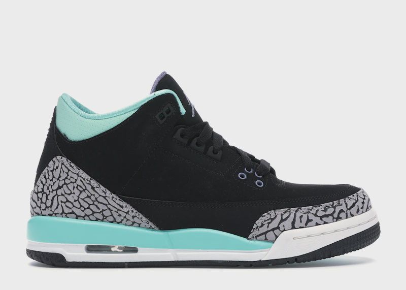 Jordan 3 Retro Bleached Turquoise Mint (GS) • New