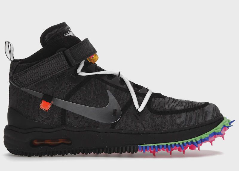 Nike Air Force 1 Mid Off-White Black • New