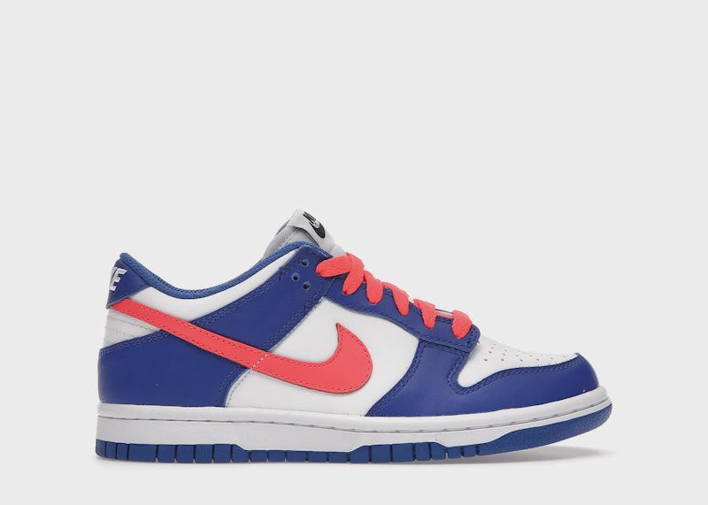 Nike Dunk Low Bright Crimson Game Royal (GS) • New