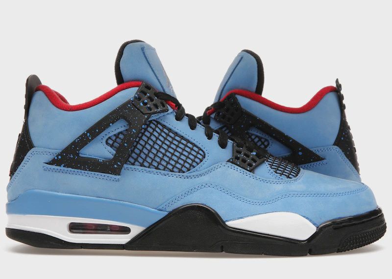 Jordan 4 Retro Travis Scott Cactus Jack • Pre-Owned