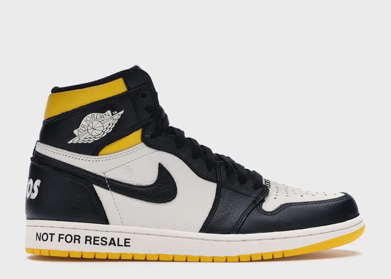 Jordan 1 Retro High Not For Resale Varsity Maize • New