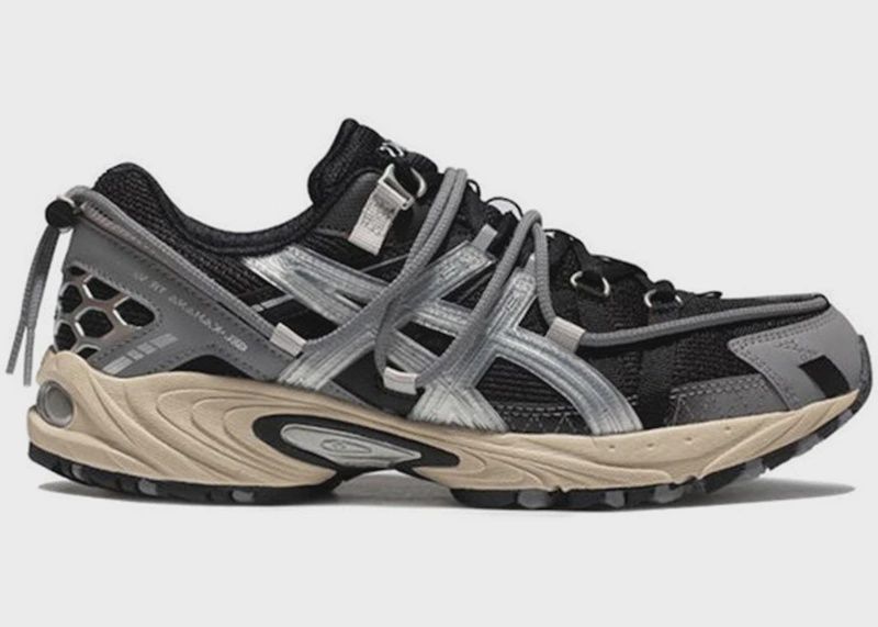 ASICS Gel Kahana TR V2 Black Silver • New