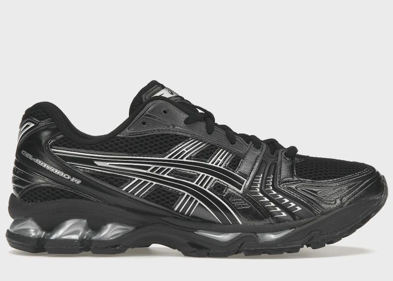 ASICS Gel-Kayano 14 Black Pure Silver • New