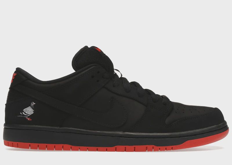 Nike SB Dunk Low Black Pigeon • Pre-Owned
