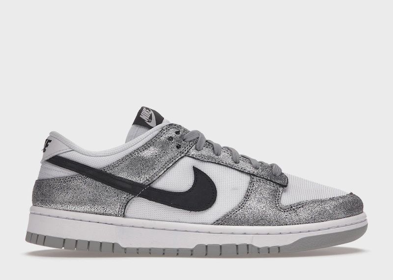Nike Dunk Low Golden Gals Metallic Silver (W) • Pre-Owned