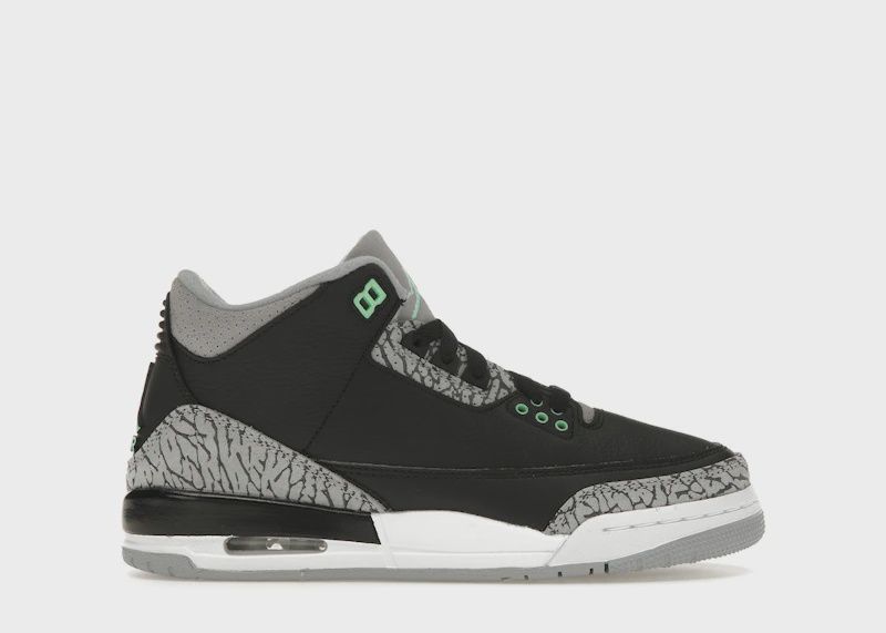 Jordan 3 Retro Green Glow • New