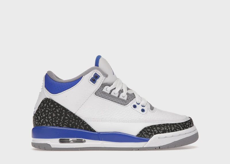 Jordan 3 Retro Racer Blue (GS) • New