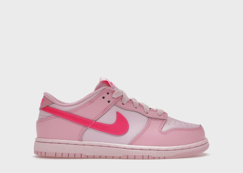 Nike Dunk Low Triple Pink (PS) • New