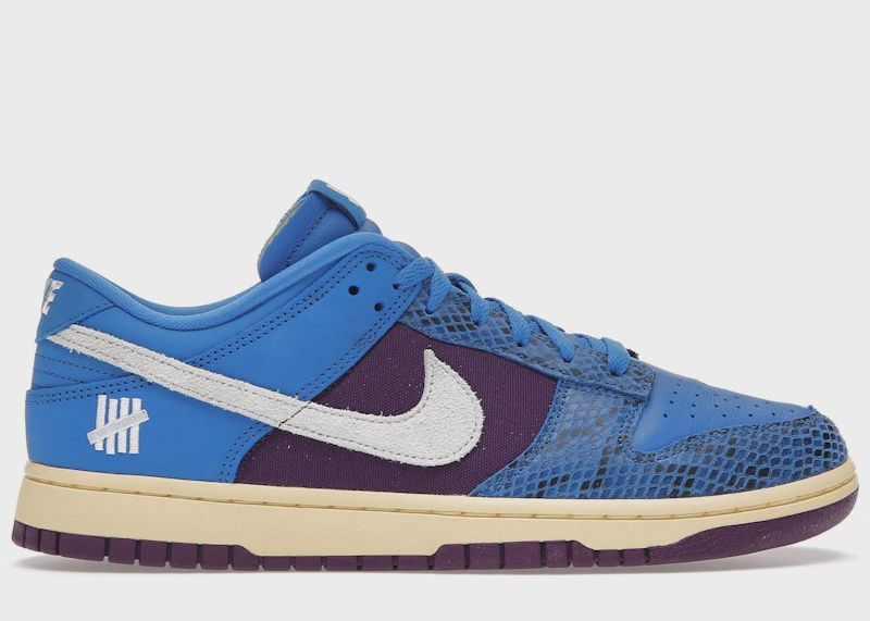 Nike Dunk Low Undefeated 5 On It Dunk Vs. Af1 • New